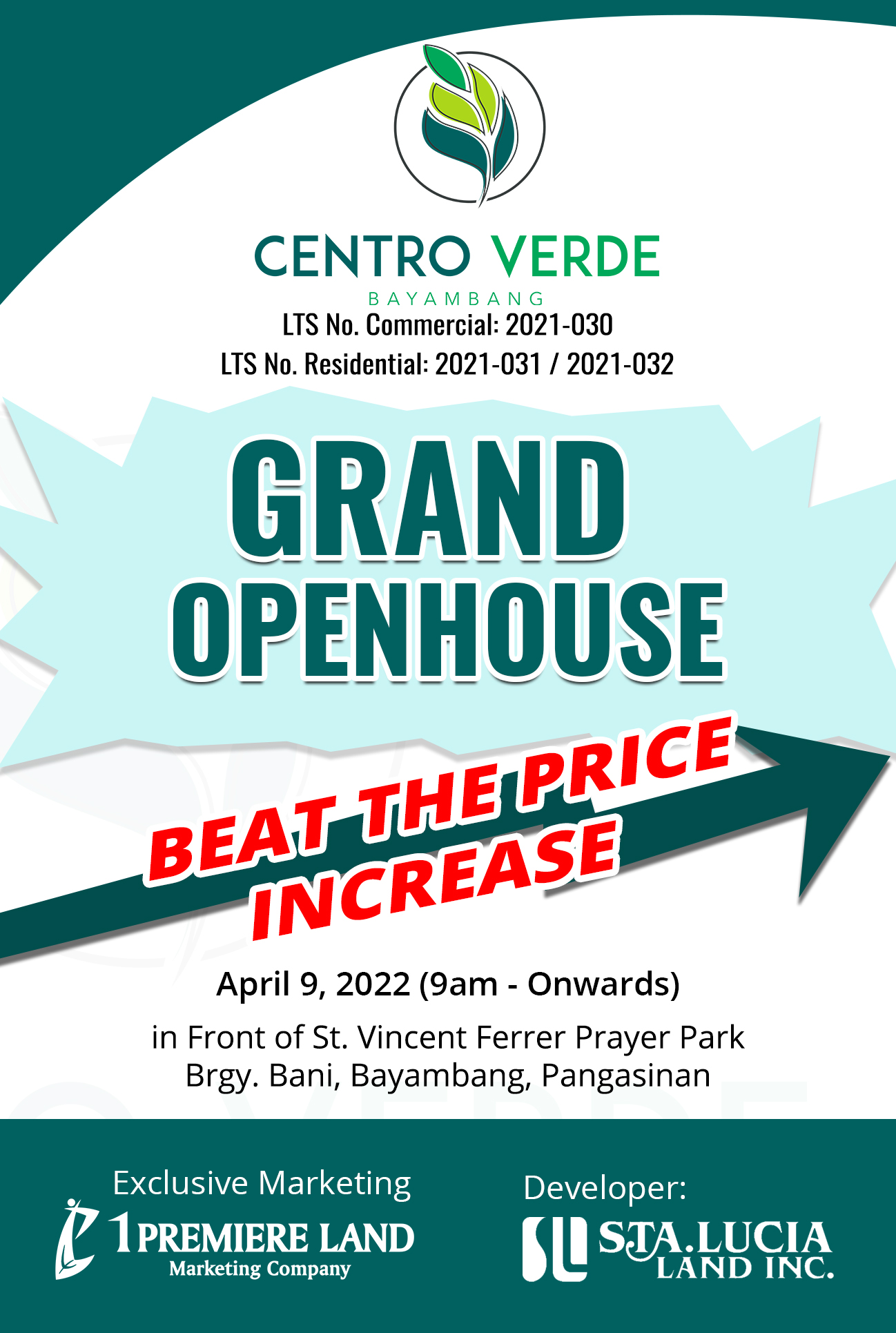 Centro Verde Grand Openhouse Invitation